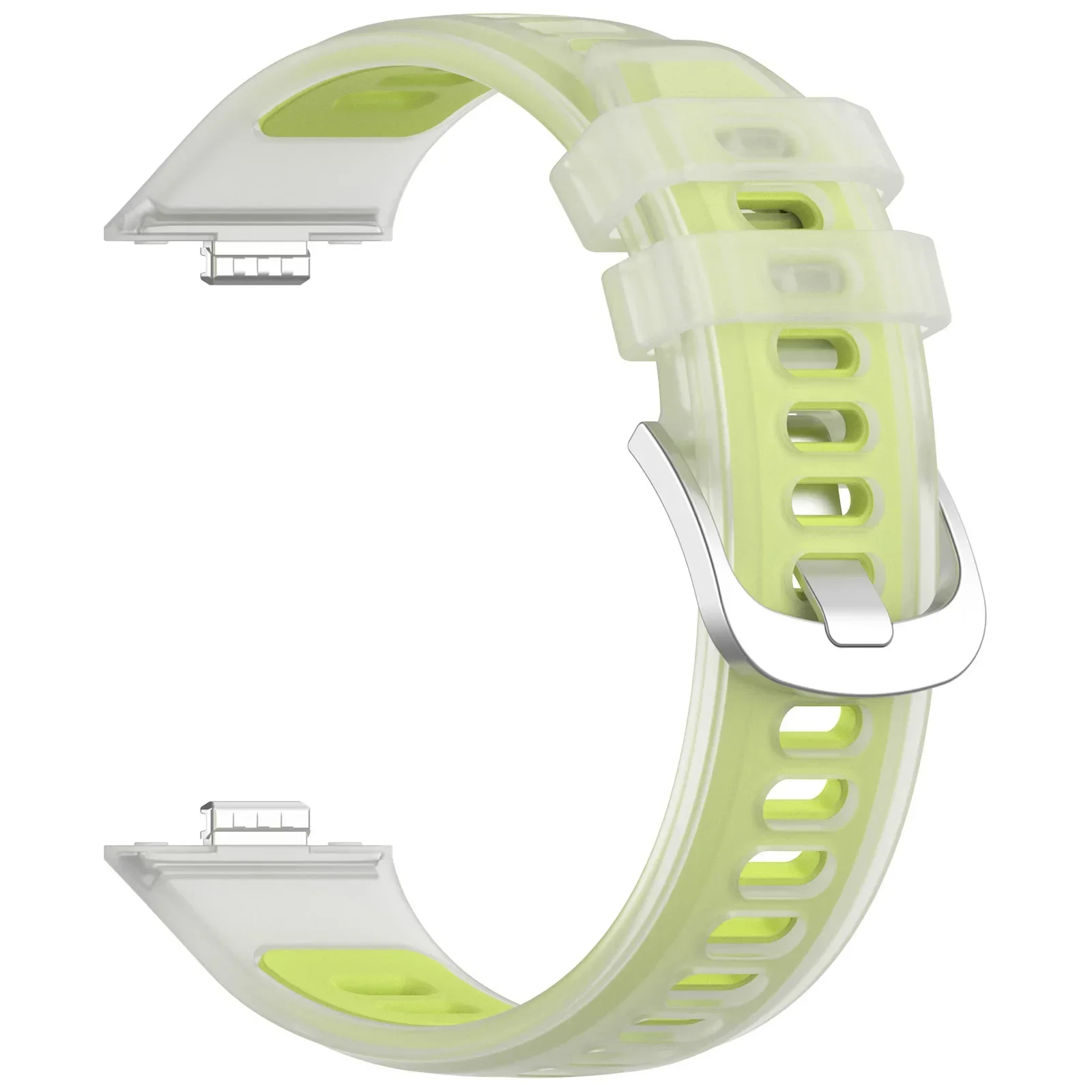 Translucent Silicone Strap For HUAWEI WATCH Fit 5 Fit5 Pro Bracelet Band Watchband For Huawei Fit 3 4 Fit4Pro Replace Wristband