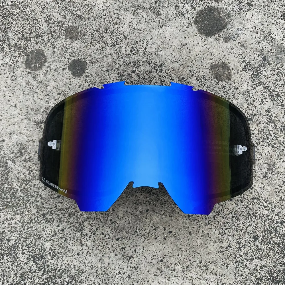 For LEATT Velocity 6.5 MX Motocross Goggle Lens Anti-Fog Double Layers Motorcycle Sunglasses Replace Lens Accessories