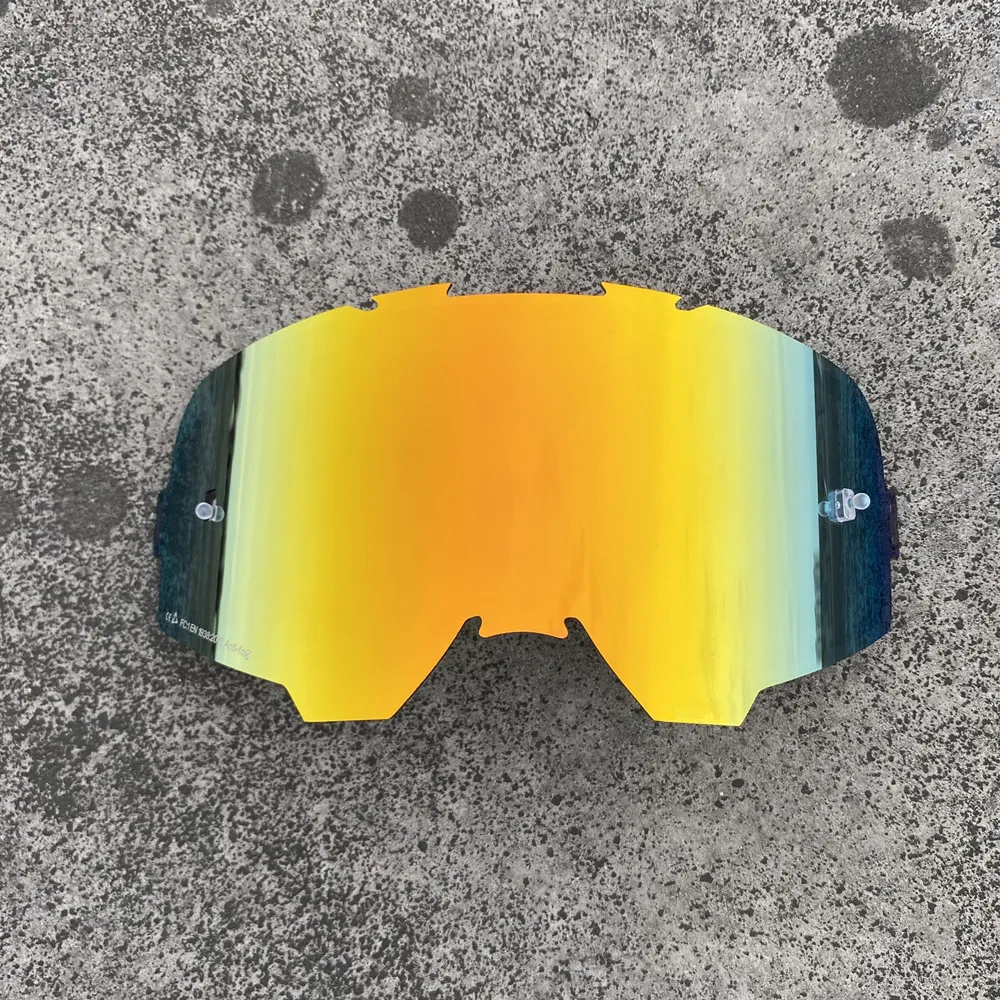 For LEATT Velocity 6.5 MX Motocross Goggle Lens Anti-Fog Double Layers Motorcycle Sunglasses Replace Lens Accessories