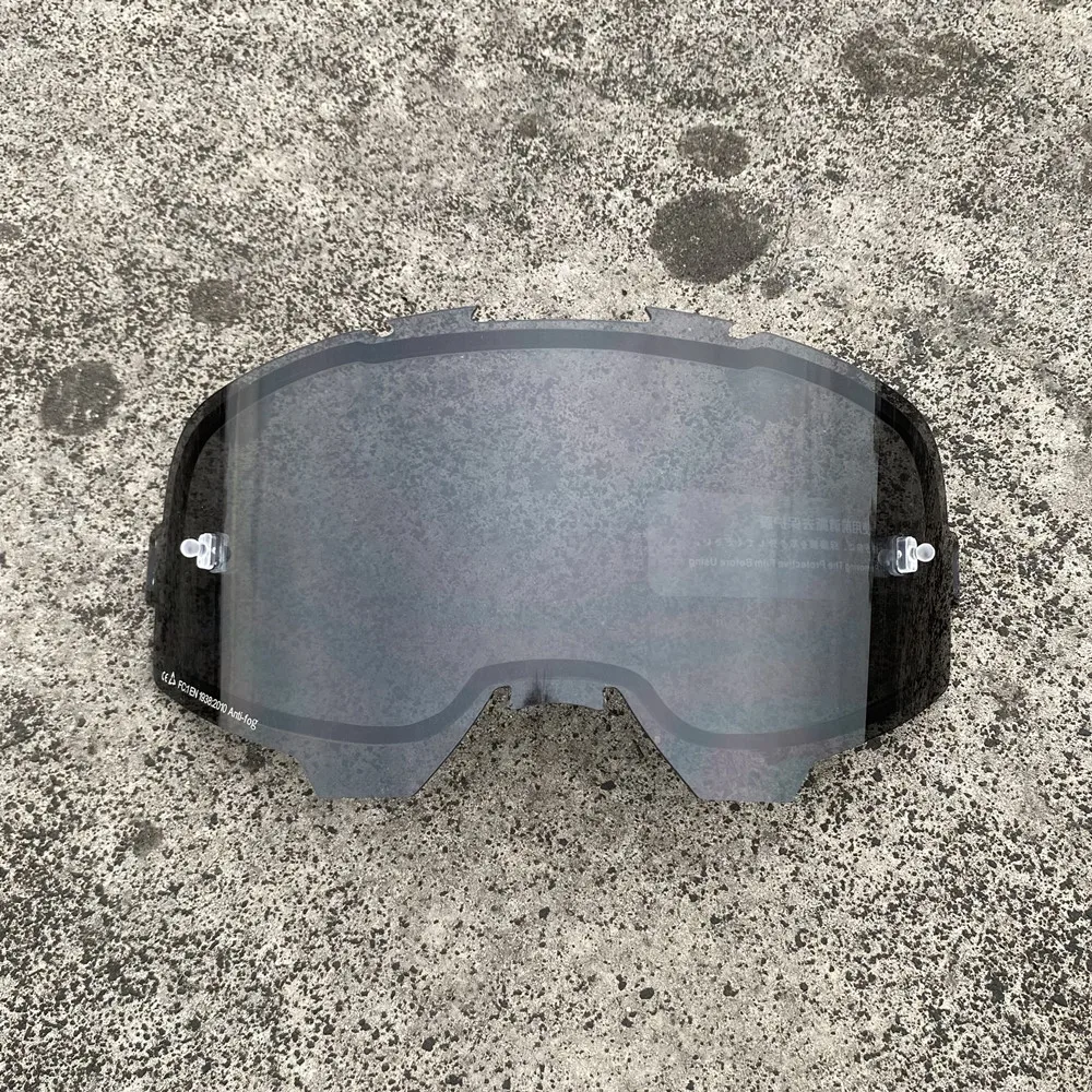 For LEATT Velocity 6.5 MX Motocross Goggle Lens Anti-Fog Double Layers Motorcycle Sunglasses Replace Lens Accessories