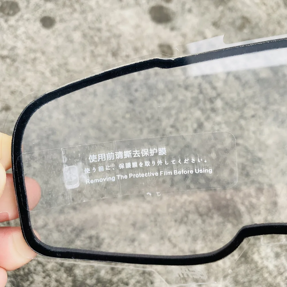 For LEATT Velocity 6.5 MX Motocross Goggle Lens Anti-Fog Double Layers Motorcycle Sunglasses Replace Lens Accessories