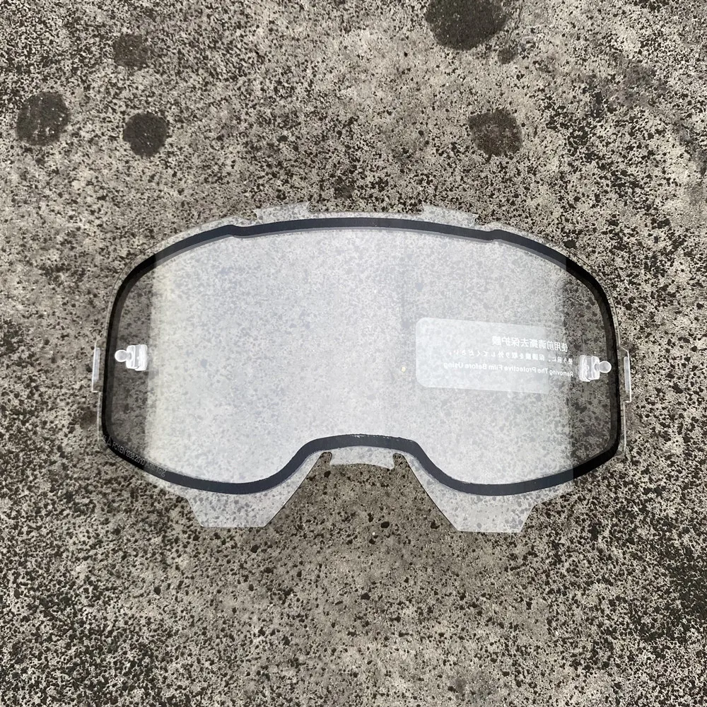For LEATT Velocity 6.5 MX Motocross Goggle Lens Anti-Fog Double Layers Motorcycle Sunglasses Replace Lens Accessories