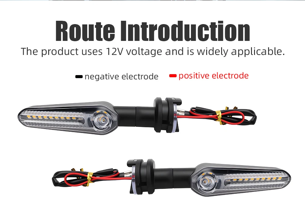 1/2 Pair MT-09 Motor LED Turn Signal Indicator Light For Yamaha YZF R6 R1 R3 R7 R9 R15 MT07 TRACER 700 900 9/GT XSR 700 XJ6 FZ1