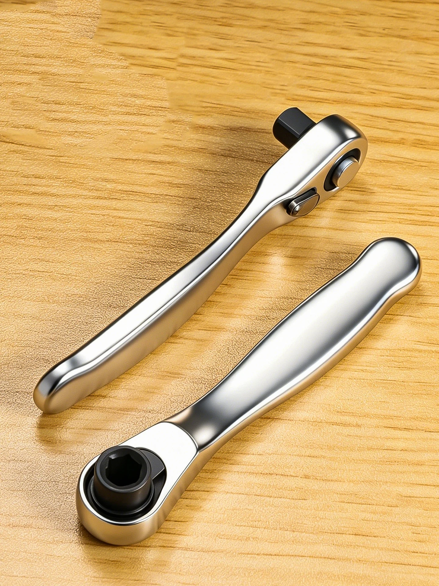Mini Ratchet Wrench 1/4 Drive 72 Teeth Alloy Steel Socket Bit Holder for DIY Home Auto Motorcycle Bicycle Repair Hand Tools
