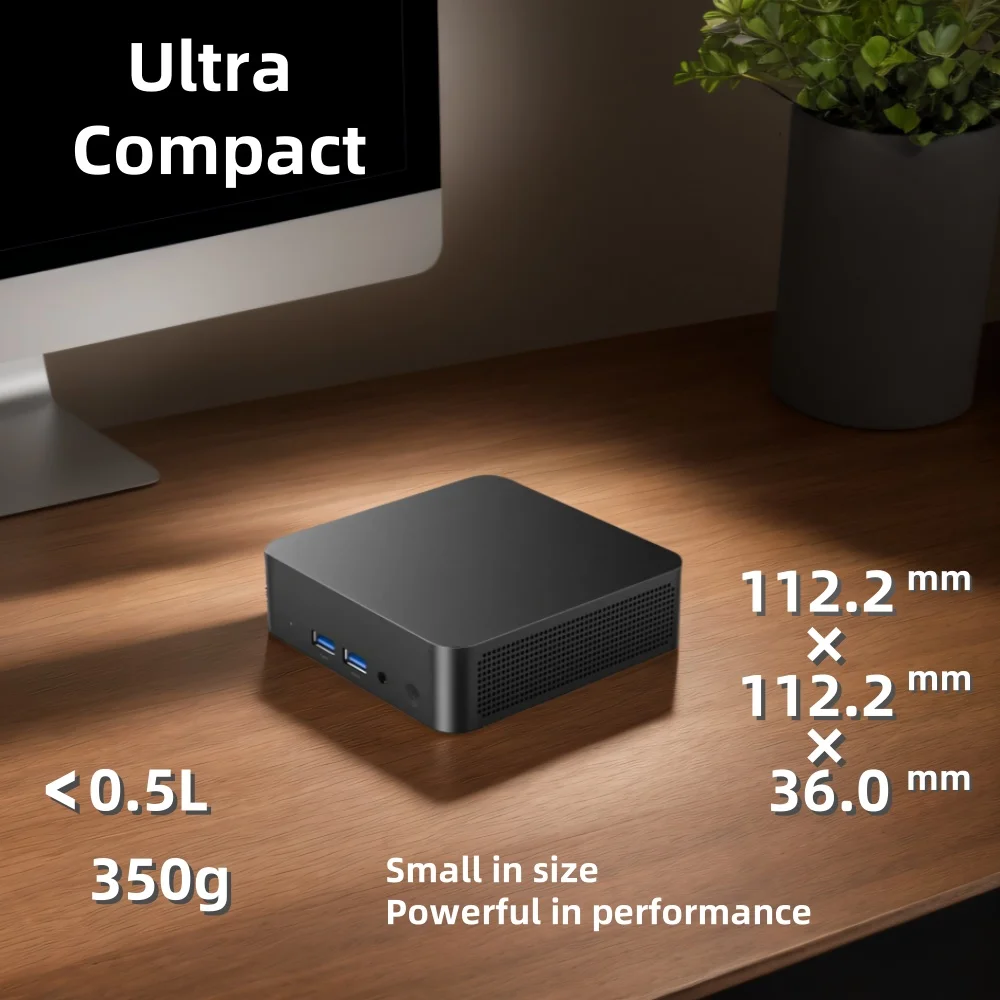 Mini PC Windows 11 Intel Core I9 10980HK/Intel N150/i7 4510U/i3 6100 16GB RAM 1TB 2TB SSD Portable PC Gamer Computer WIFI 6 BT5.2 4K Mini Gaming Pc Desktop