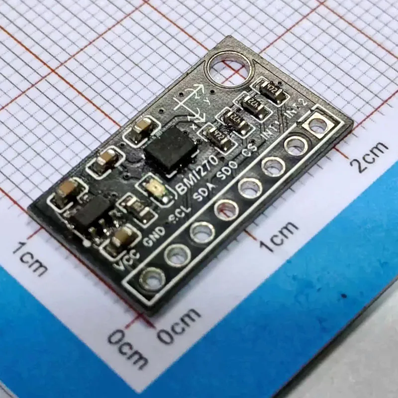 BMI270 6-Axis Gyroscope + Accelerometer High Precision IMU Sensor Module 6-Axis Attitude Sensor for Smart Car