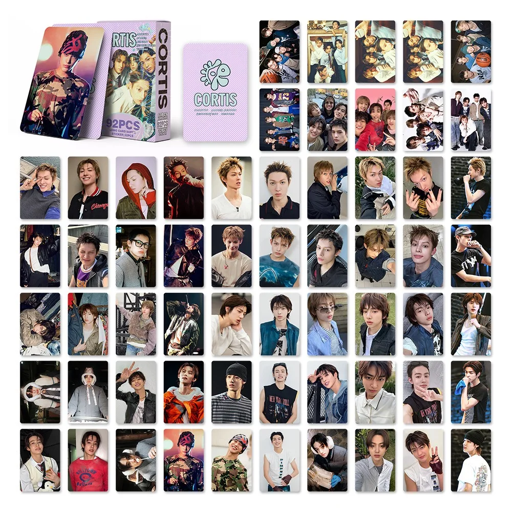 92PCS Korean Boy Group CORTIS New Self Made HD Small Cards MARTIN JAMES JUHOON KEONHO SEONGHYEON High Quality Collect Photocards