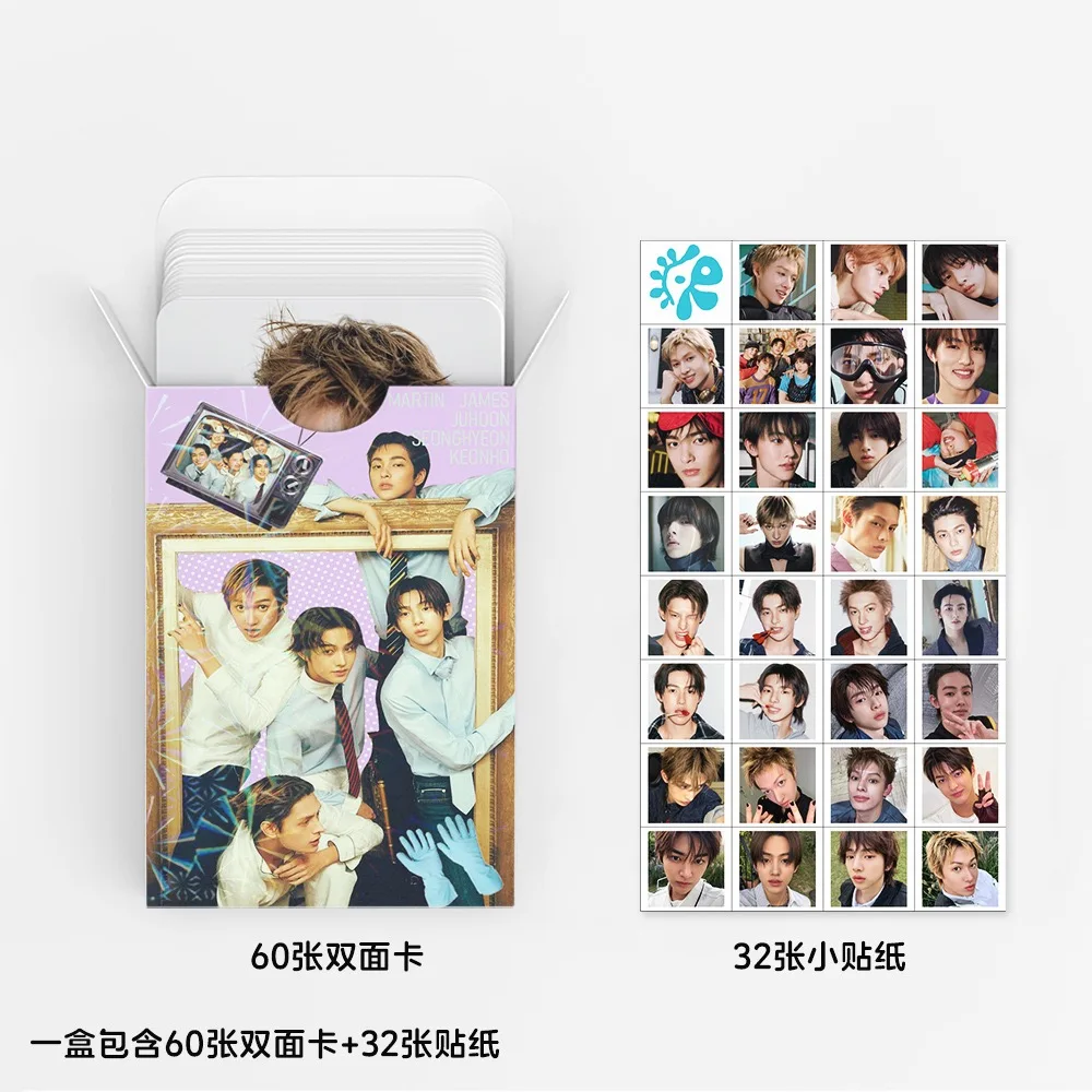 92PCS Korean Boy Group CORTIS New Self Made HD Small Cards MARTIN JAMES JUHOON KEONHO SEONGHYEON High Quality Collect Photocards