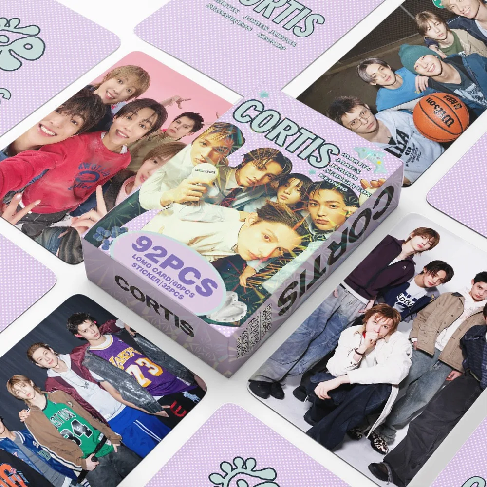 92PCS Korean Boy Group CORTIS New Self Made HD Small Cards MARTIN JAMES JUHOON KEONHO SEONGHYEON High Quality Collect Photocards