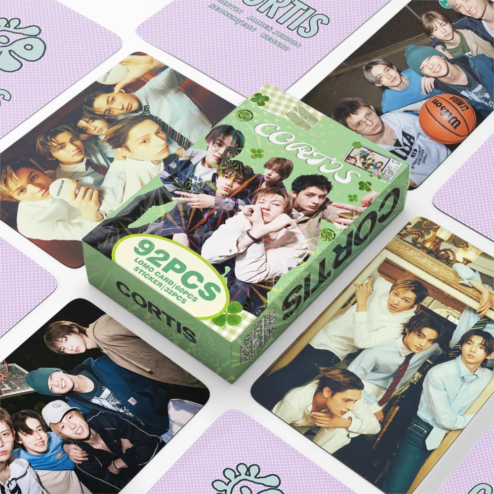 92PCS Korean Boy Group CORTIS New Self Made HD Small Cards MARTIN JAMES JUHOON KEONHO SEONGHYEON High Quality Collect Photocards