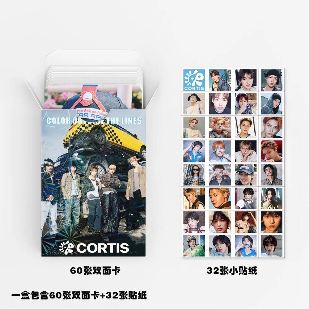 92PCS Korean Boy Group CORTIS New Self Made HD Small Cards MARTIN JAMES JUHOON KEONHO SEONGHYEON High Quality Collect Photocards