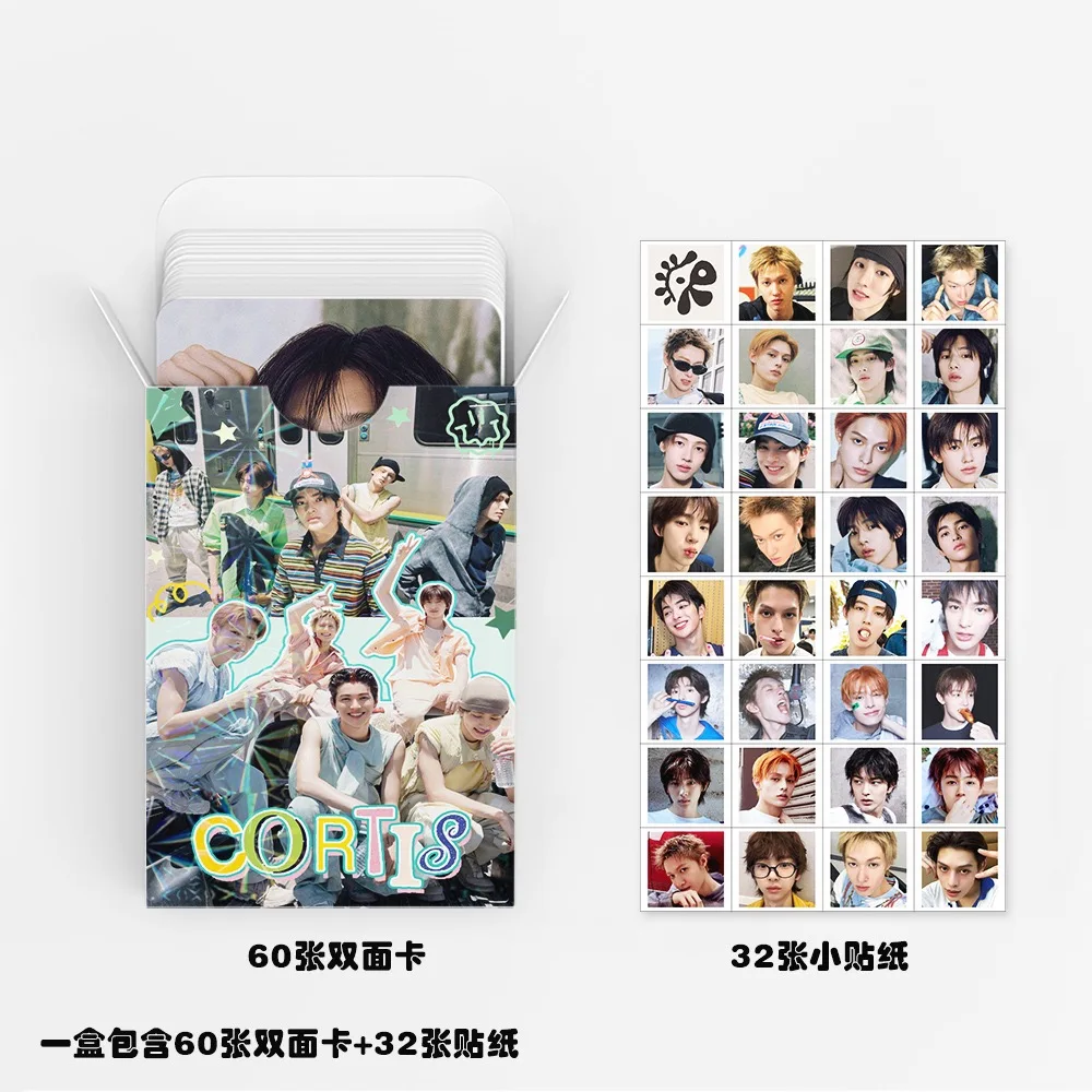 92PCS Korean Boy Group CORTIS New Self Made HD Small Cards MARTIN JAMES JUHOON KEONHO SEONGHYEON High Quality Collect Photocards