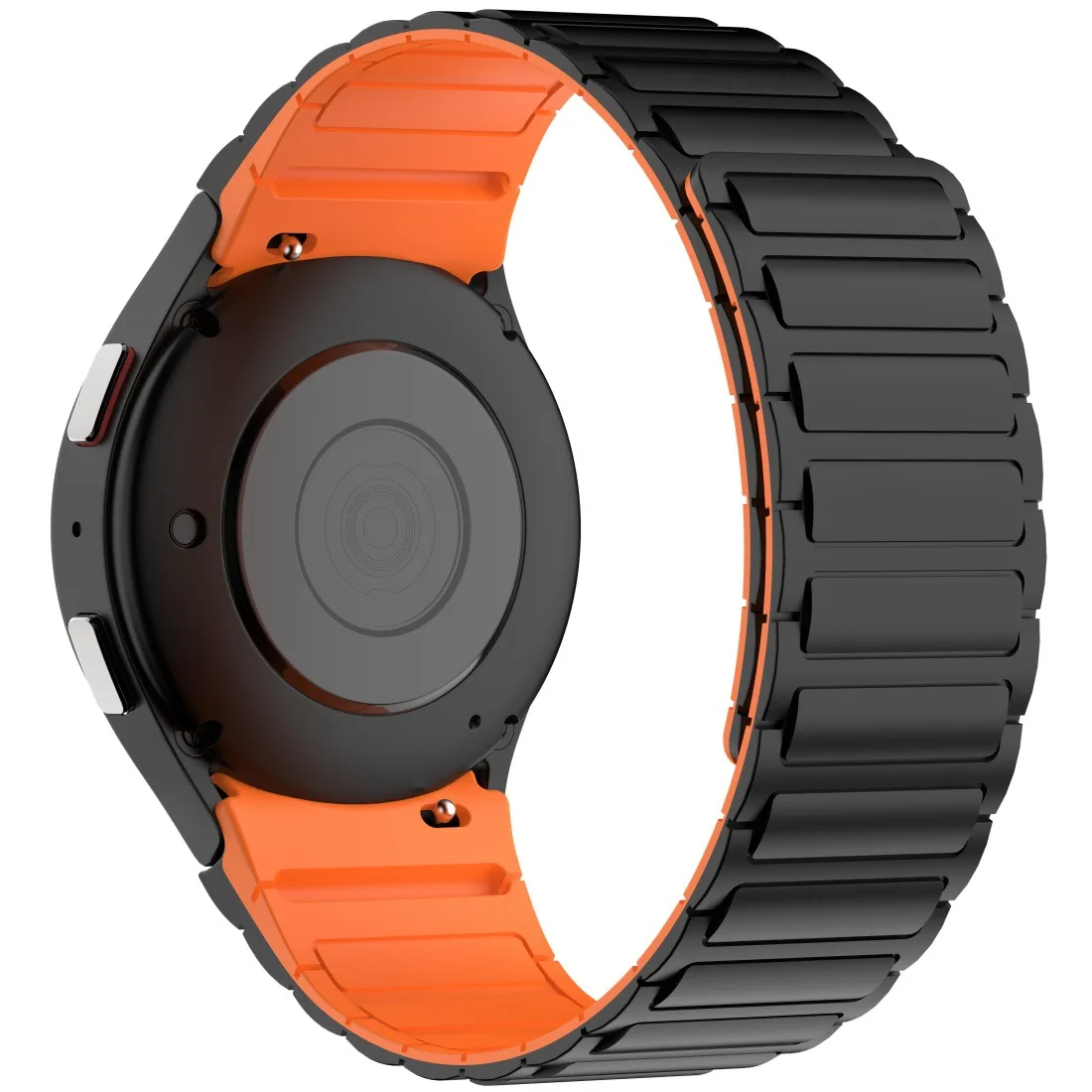 No Gaps Magnetic Silicone Strap For Samsung Galaxy Watch FE 7 6 5 4 40/44mm 5 Pro 45mm Comfortable Band Galaxy 6 Classic 43/47mm