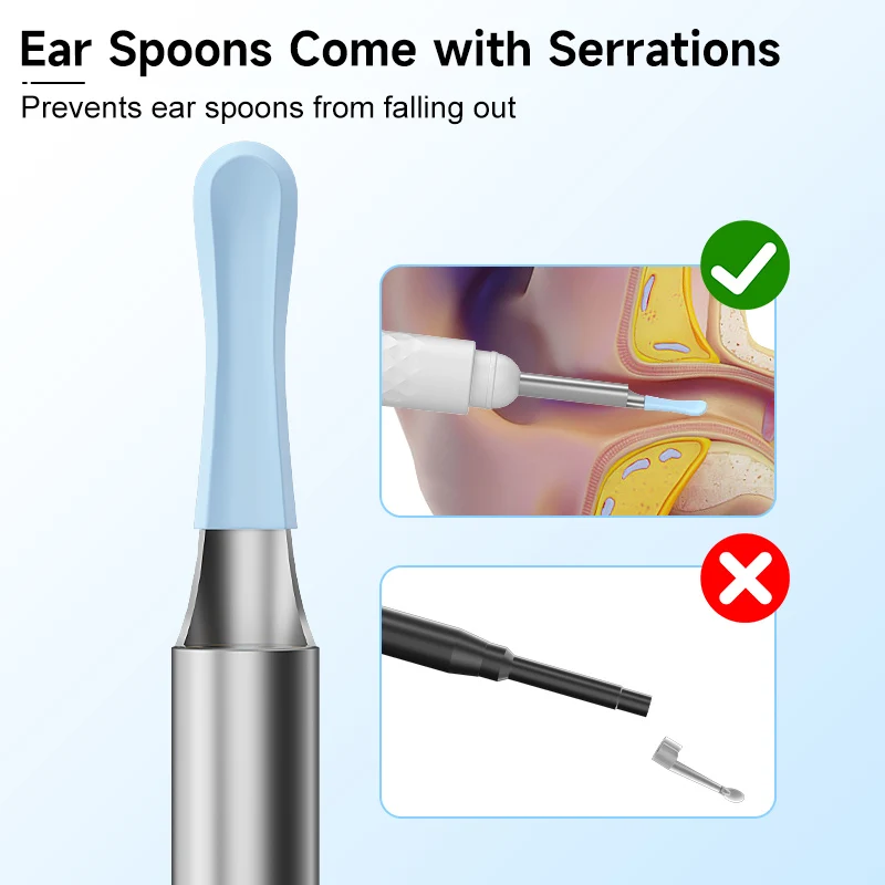 Visual Ear Otoscope HD1080P 4.2mm Camera Ear Pick Kits Digital Ear Sticks Ear Cleaner Endoscope Health Care for Iphone Android
