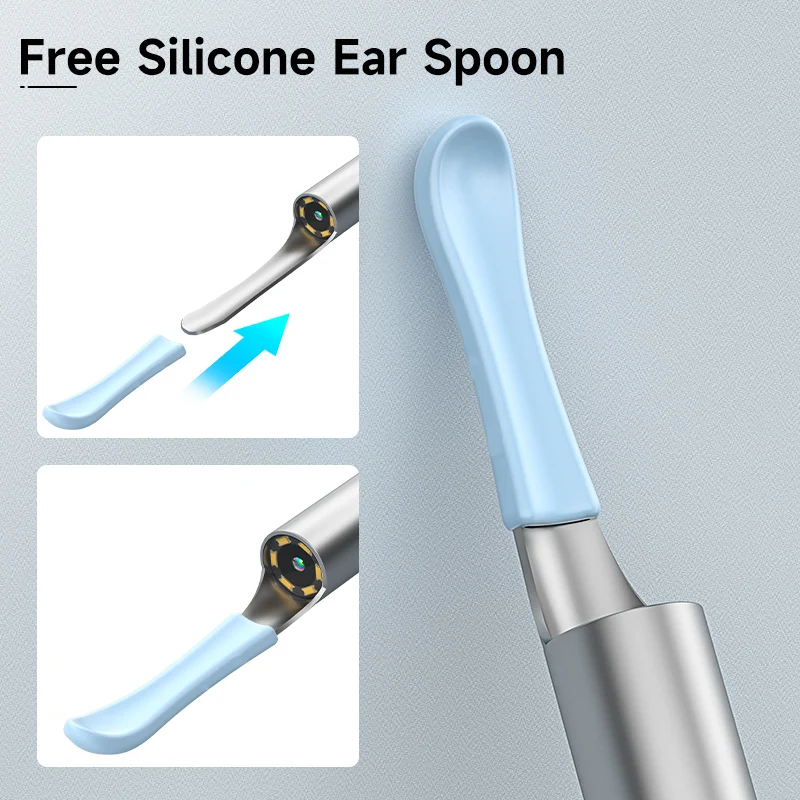 Visual Ear Otoscope HD1080P 4.2mm Camera Ear Pick Kits Digital Ear Sticks Ear Cleaner Endoscope Health Care for Iphone Android