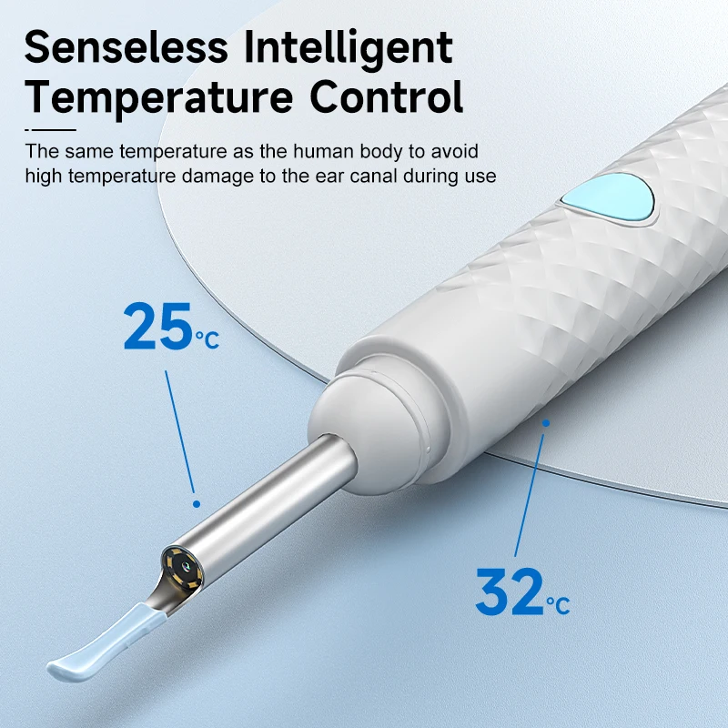 Visual Ear Otoscope HD1080P 4.2mm Camera Ear Pick Kits Digital Ear Sticks Ear Cleaner Endoscope Health Care for Iphone Android