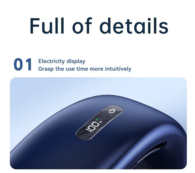 Lenovo Portable Neck Air Conditioner 5 Speed Ultra Hanging Neck Fan Rechargeable Semiconductor Refrigeration Leafless Fan 2026