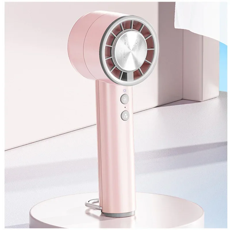 Lenovo Handheld Fan Ice Pack Refrigeration Air Conditioner Portable Silent High-Speed LED Display USB Charging Fan 2026 New