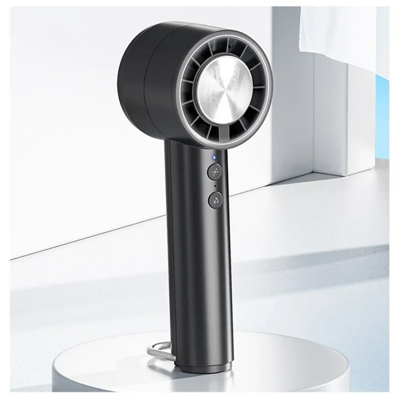 Lenovo Handheld Fan Ice Pack Refrigeration Air Conditioner Portable Silent High-Speed LED Display USB Charging Fan 2026 New