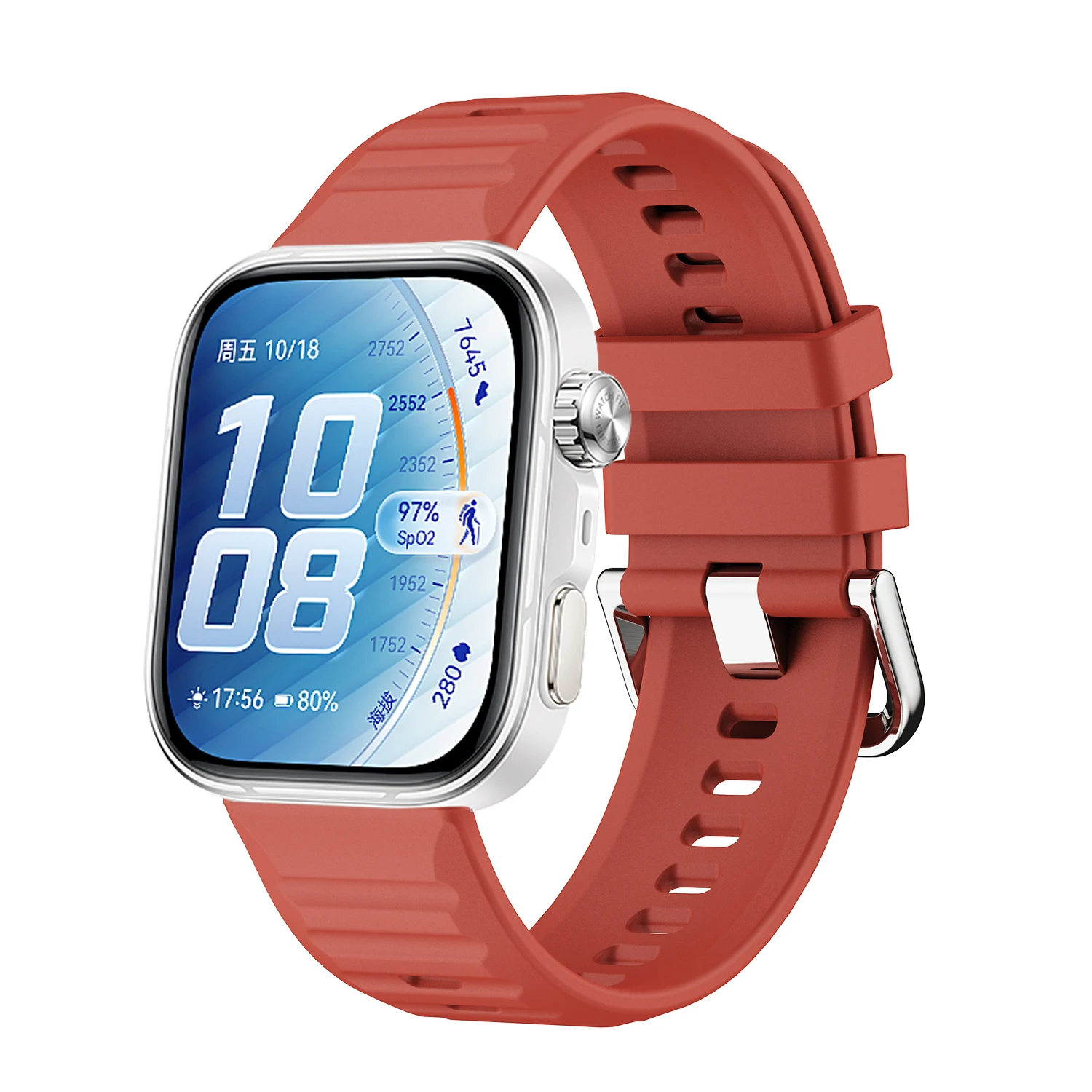 Original 1:1 Silicone strap For Huawei Watch Fit 5 pro 4 pro Straps Breathable Sport Bracelet correa huawei watch fit 5 4 3 belt
