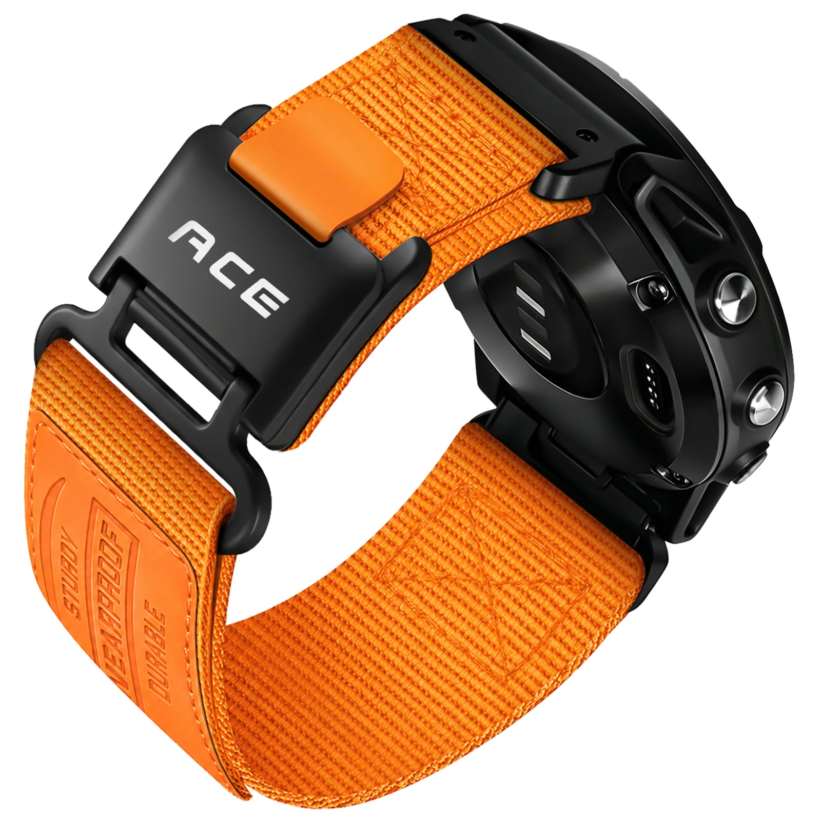 Compatible with Garmin Watch Band - 22mm/26mm Quick-Release Nylon Men's Strap, Suitable for Fenix 8/7/7X/6/5 Epix Gen2/Enduro3