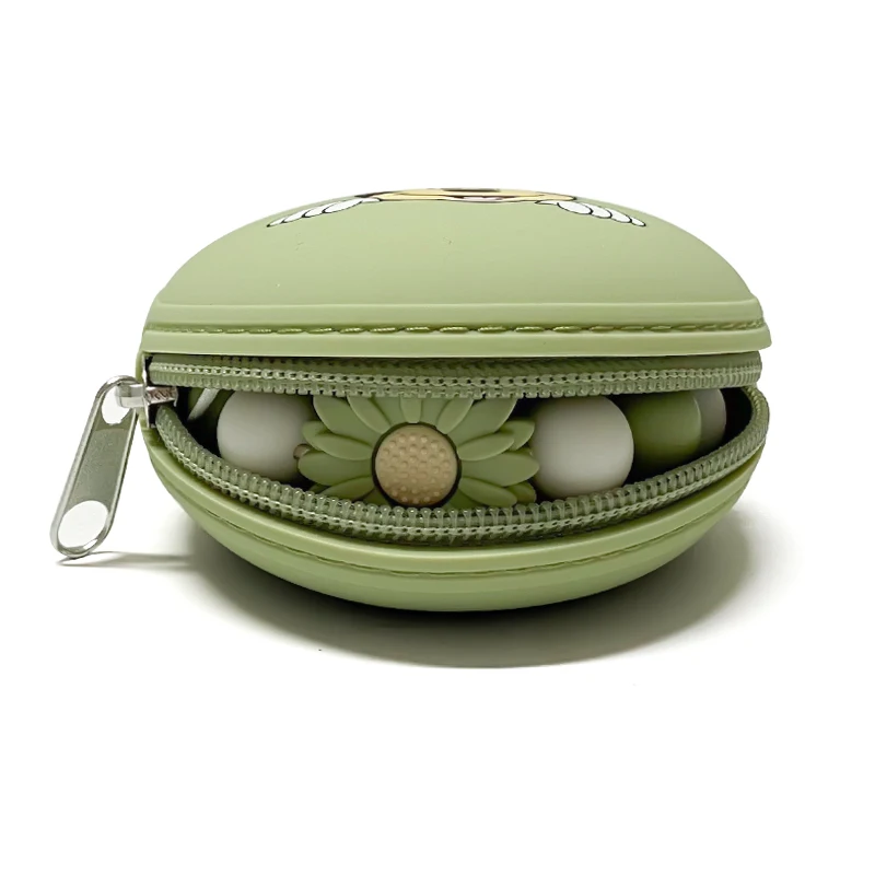 1pcs Baby Silicone New Nipple Bag Is Easy To Carry Silicone Baby Food-Grade Pendant DIY Accessories Baby Toy Gift