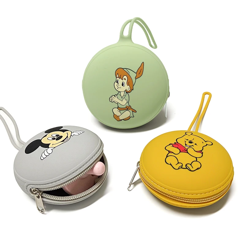 1pcs Baby Silicone New Nipple Bag Is Easy To Carry Silicone Baby Food-Grade Pendant DIY Accessories Baby Toy Gift