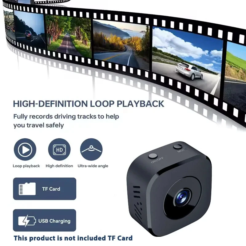 NEW 4K Full HD Wifi Smart Camera Mini Security Surveillance Camera Dual Way Audio Motion Detection Infrared Night Vision HomeCam
