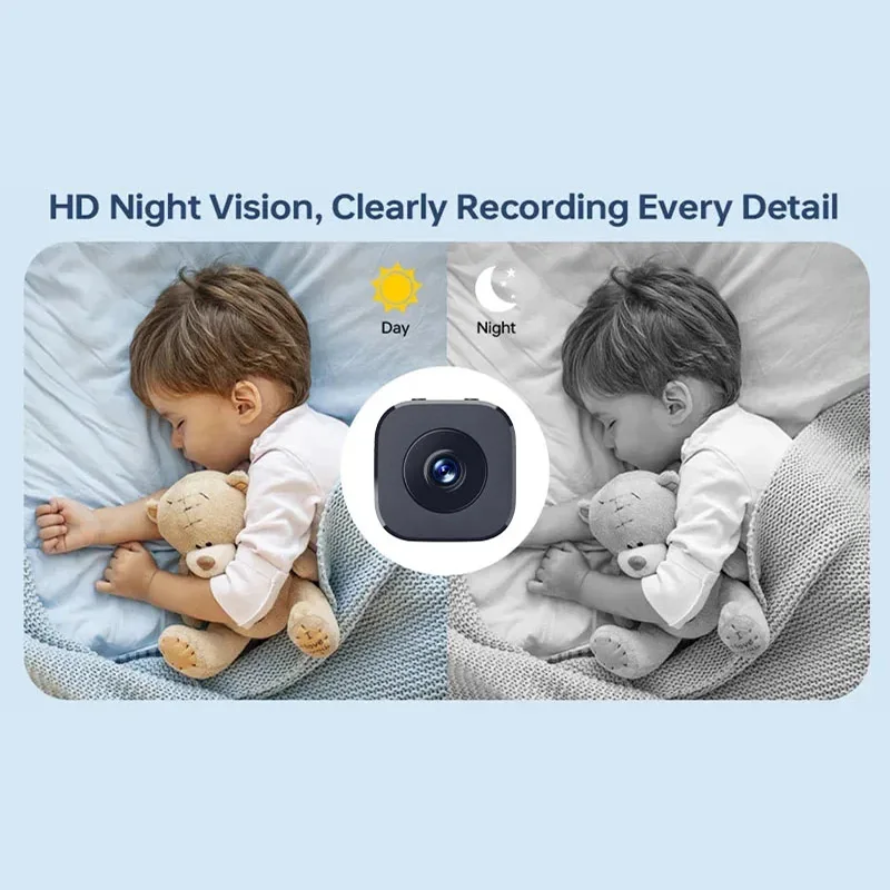NEW 4K Full HD Wifi Smart Camera Mini Security Surveillance Camera Dual Way Audio Motion Detection Infrared Night Vision HomeCam