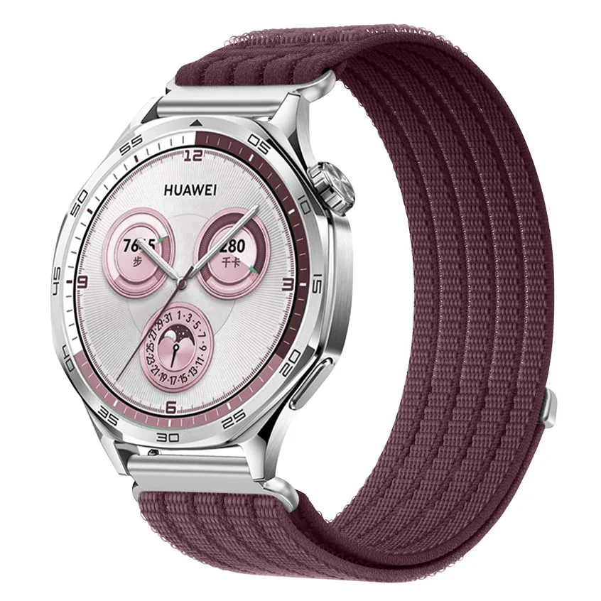 18mm 20mm 22mm Nylon Band for Huawei Watch GT6/5 GT6/5Pro 46mm 3Pro Sport Strap for Samsung Galaxy Watch 7 6 5 4 Bracelet