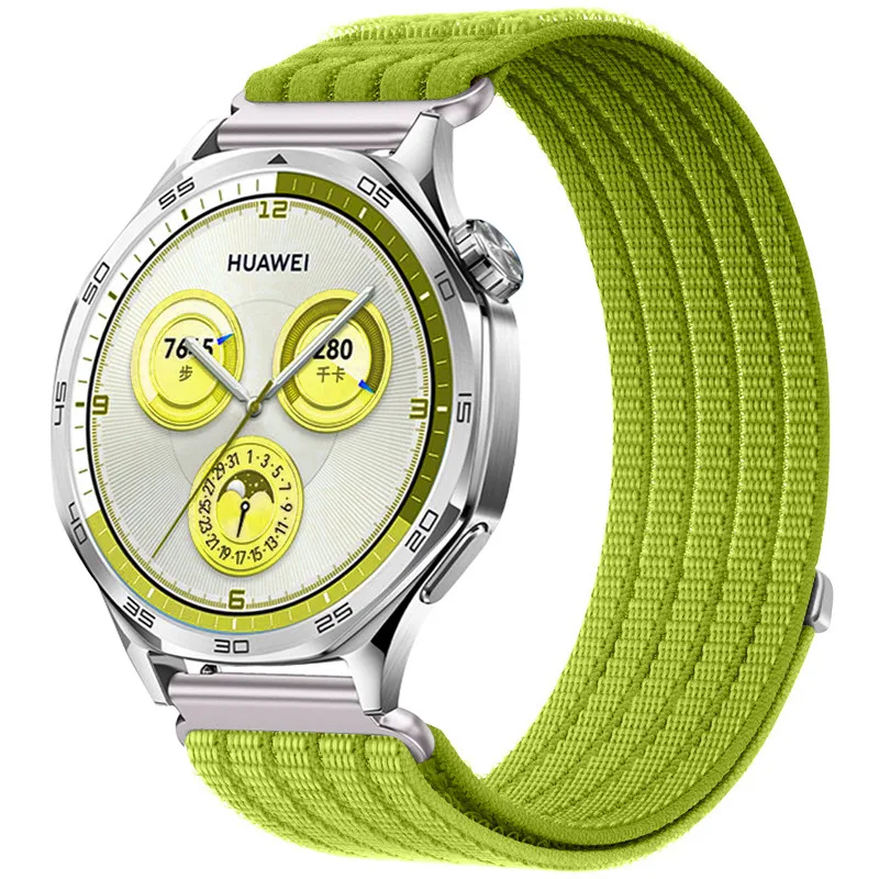 18mm 20mm 22mm Nylon Band for Huawei Watch GT6/5 GT6/5Pro 46mm 3Pro Sport Strap for Samsung Galaxy Watch 7 6 5 4 Bracelet