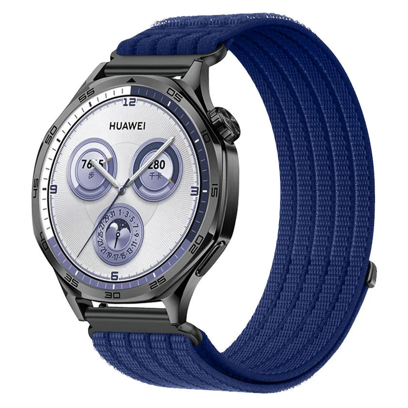 18mm 20mm 22mm Nylon Band for Huawei Watch GT6/5 GT6/5Pro 46mm 3Pro Sport Strap for Samsung Galaxy Watch 7 6 5 4 Bracelet
