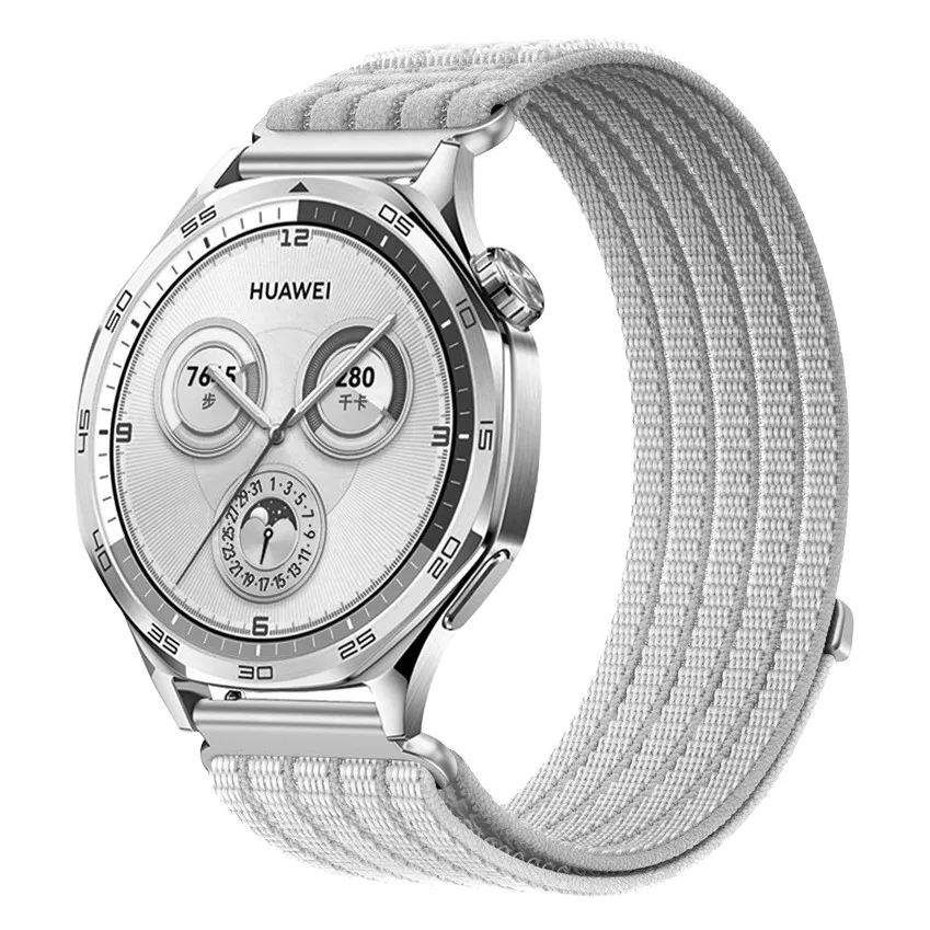 18mm 20mm 22mm Nylon Band for Huawei Watch GT6/5 GT6/5Pro 46mm 3Pro Sport Strap for Samsung Galaxy Watch 7 6 5 4 Bracelet