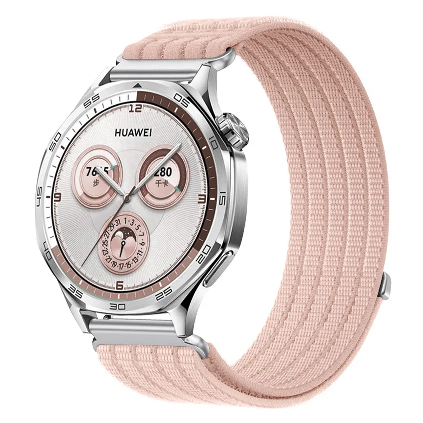 18mm 20mm 22mm Nylon Band for Huawei Watch GT6/5 GT6/5Pro 46mm 3Pro Sport Strap for Samsung Galaxy Watch 7 6 5 4 Bracelet