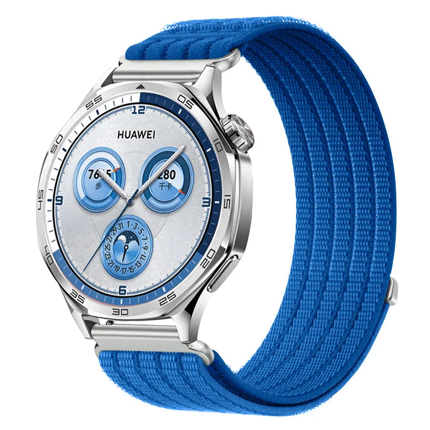 18mm 20mm 22mm Nylon Band for Huawei Watch GT6/5 GT6/5Pro 46mm 3Pro Sport Strap for Samsung Galaxy Watch 7 6 5 4 Bracelet