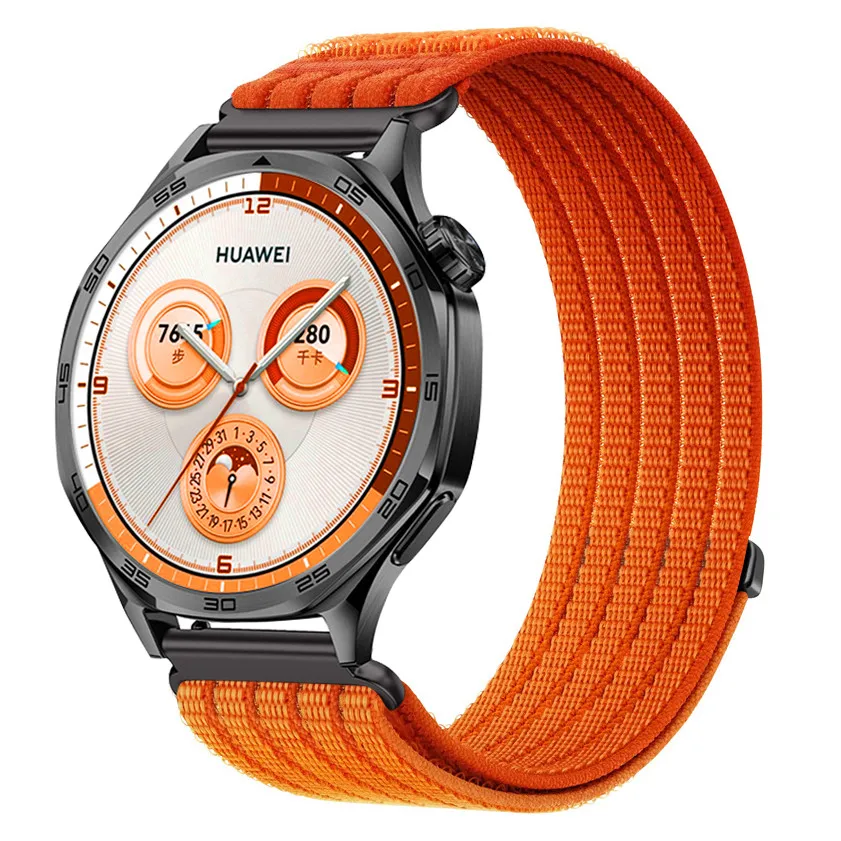 18mm 20mm 22mm Nylon Band for Huawei Watch GT6/5 GT6/5Pro 46mm 3Pro Sport Strap for Samsung Galaxy Watch 7 6 5 4 Bracelet