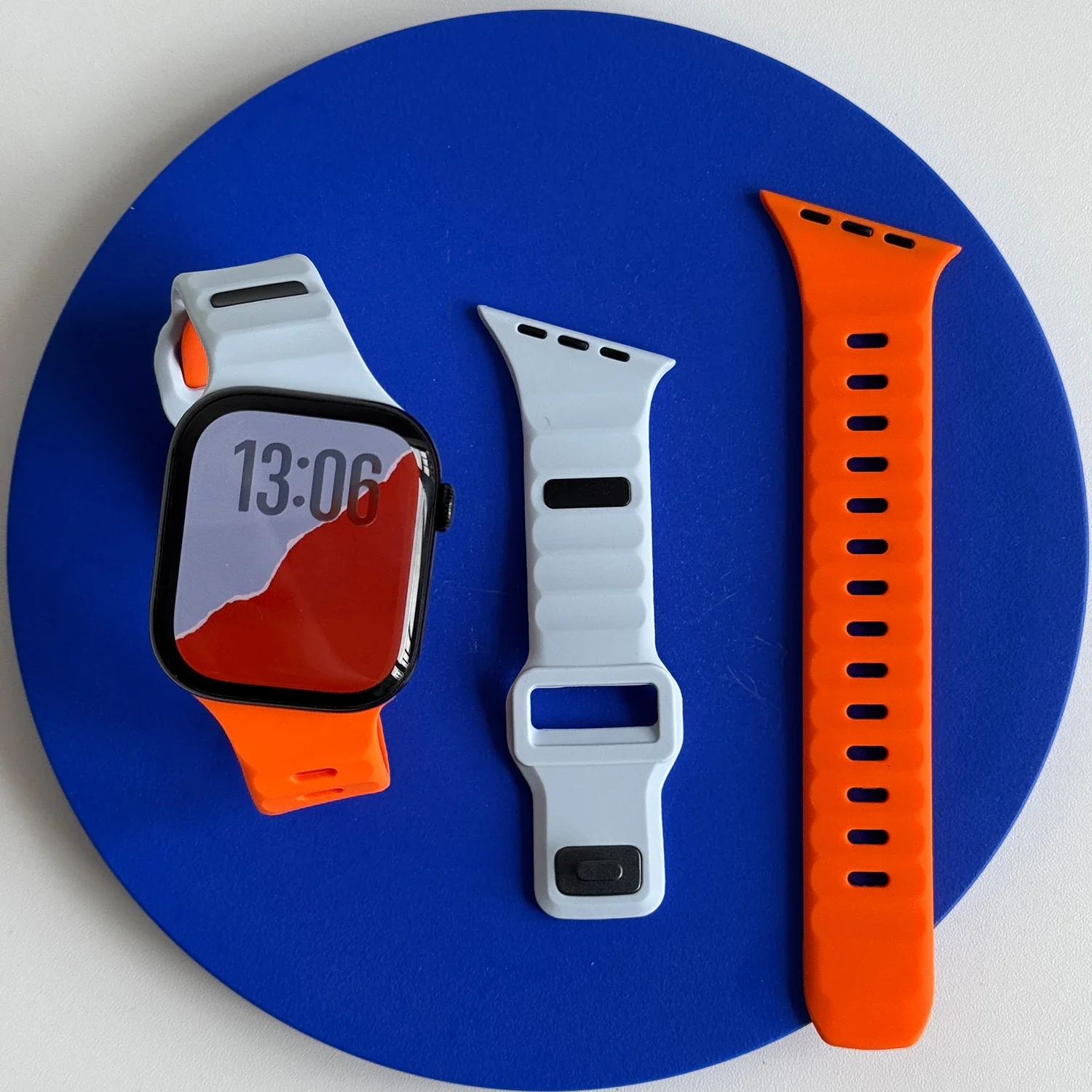Creative Inclined Design Strap For Apple Watch Band For Apple Watch Series 12 11 10 9 8 7 6 40mm 41mm 42mm 44mm 45mm 46mm Band