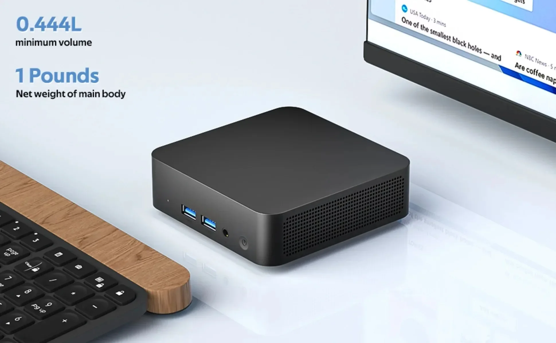 2026 NEW Intel Core I9-10980HK/Intel N150 Portable Mini PC Computer Windows 11 Pro 16GB DDR4 1/2TB SSD Gaming Computer WiFi 6 BT5.2 Office Desktop