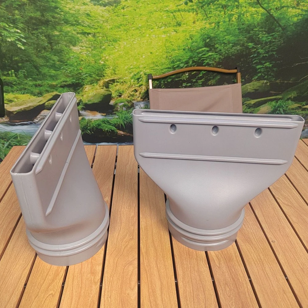 15CM Flat Mouth Joint Exhaust Hose Adapter Portable Mobile Air Conditioner Exhaust Hose Window Duct Pipe Hose Connector Nozzles