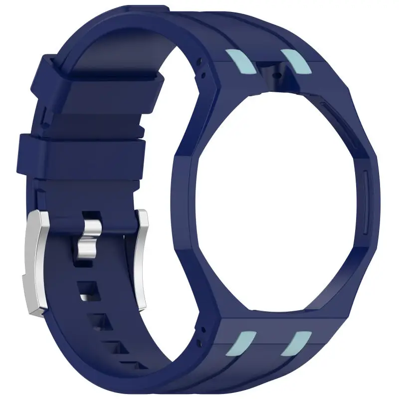Luxury Modification Kit For Swatch X AP Roya PO PC Watch Case + Silicone Strap Pocket Changer To Wristwatch Accessories