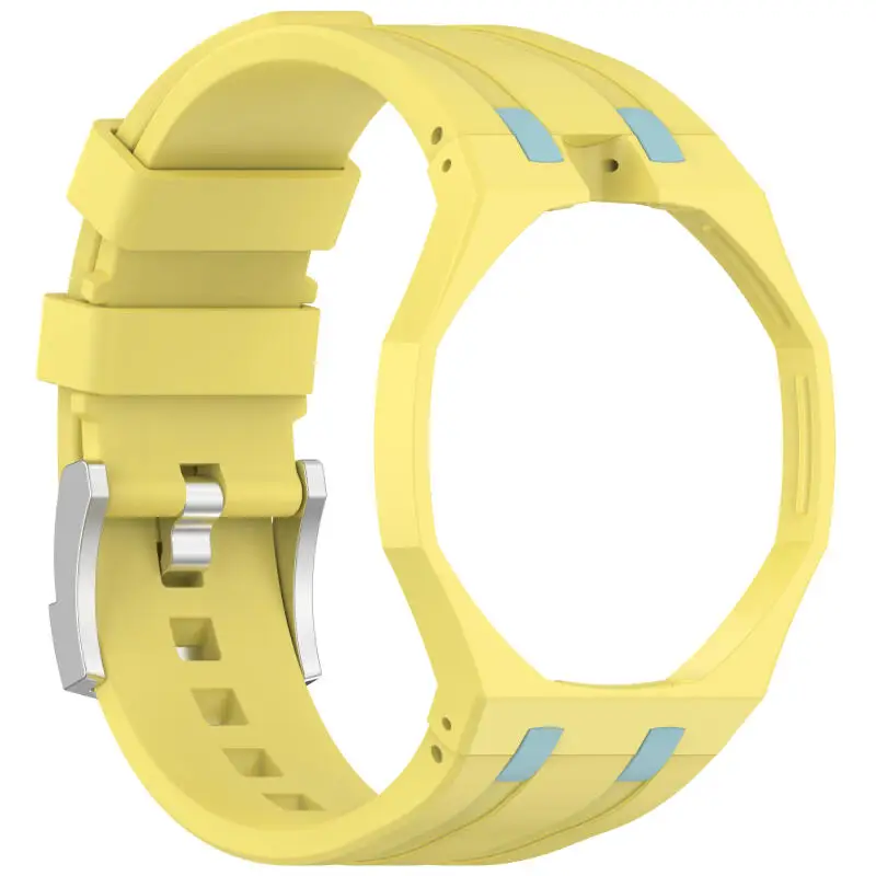 Luxury Modification Kit For Swatch X AP Roya PO PC Watch Case + Silicone Strap Pocket Changer To Wristwatch Accessories