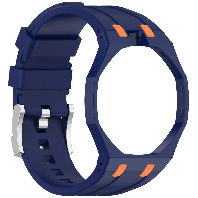 Luxury Modification Kit For Swatch X AP Roya PO PC Watch Case + Silicone Strap Pocket Changer To Wristwatch Accessories