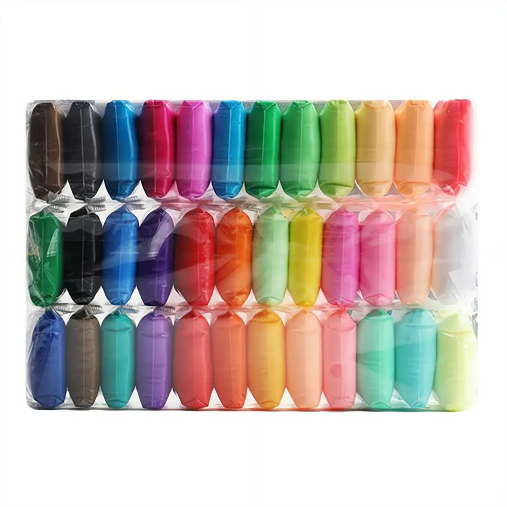 12/24/36PCS Air Dry Clay Ultra Light and Air Dry Clay for Children Non-Toxic and Eco-Friendly Modeling Magical Clay with Tools