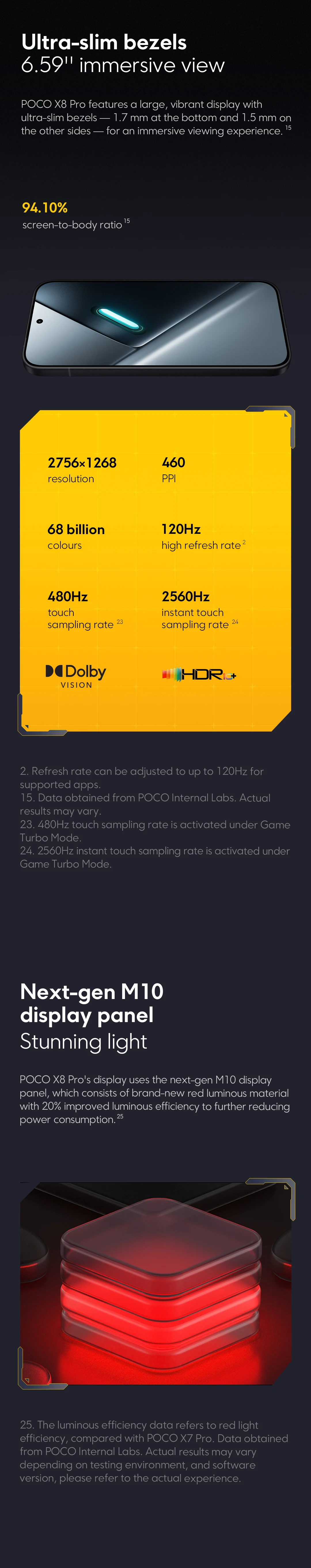 POCO X8 Pro 5G European Version 256GB/512GB 6.59" AMOLED 1.5K 120Hz 6210mAh 50MP OIS IP68 NFC Dimensity 8500-Ultra No Charger