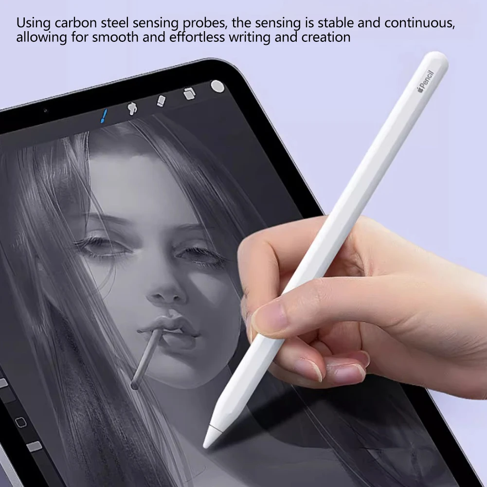 4/6pcs Pencil Nib Tips for Apple Pencil Pro 2nd 1st Gen Replacement Stylus Pen Tip for iPad Pen Nibs With Storage Case Set