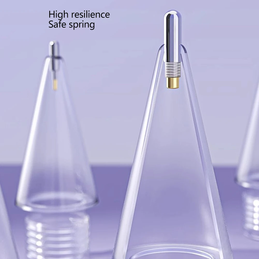 4/6pcs Pencil Nib Tips for Apple Pencil Pro 2nd 1st Gen Replacement Stylus Pen Tip for iPad Pen Nibs With Storage Case Set