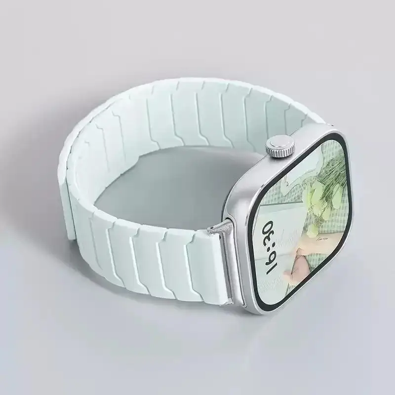 Magnetic Silicone Strap for Huawei Watch Fit 5 4 3 Sports Bracelet Replacement Wristband for Huawei Watch Fit 4Pro 5Pro Correa