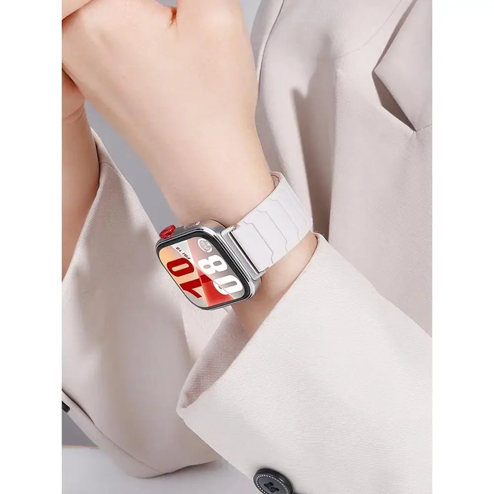 Magnetic Silicone Strap for Huawei Watch Fit 5 4 3 Sports Bracelet Replacement Wristband for Huawei Watch Fit 4Pro 5Pro Correa