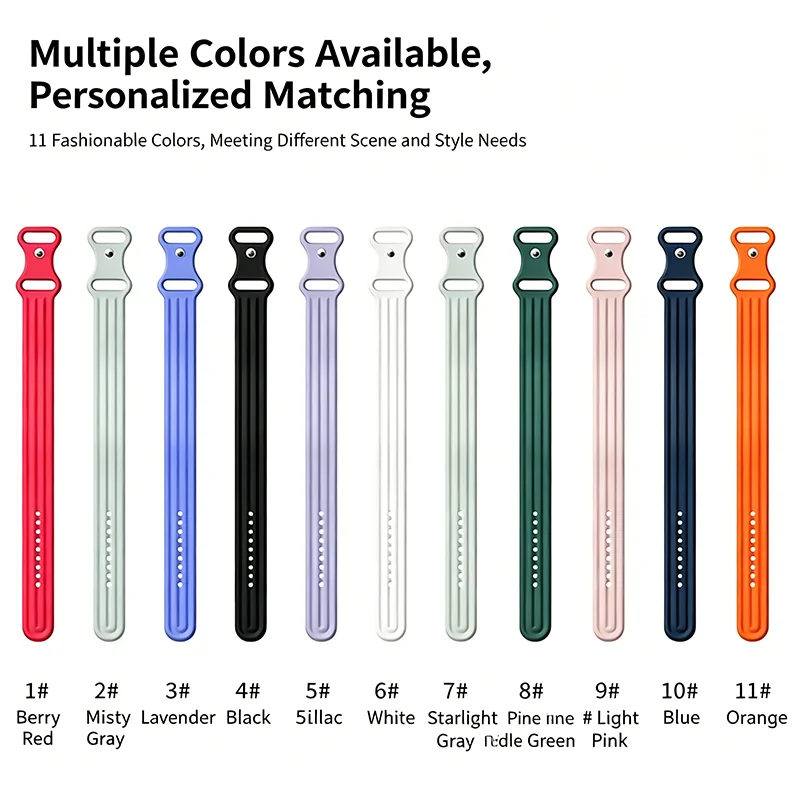 Sport Silicone Watch Strap for Google Fitbit Air Rubber Bracelet Breathable Band Wristband