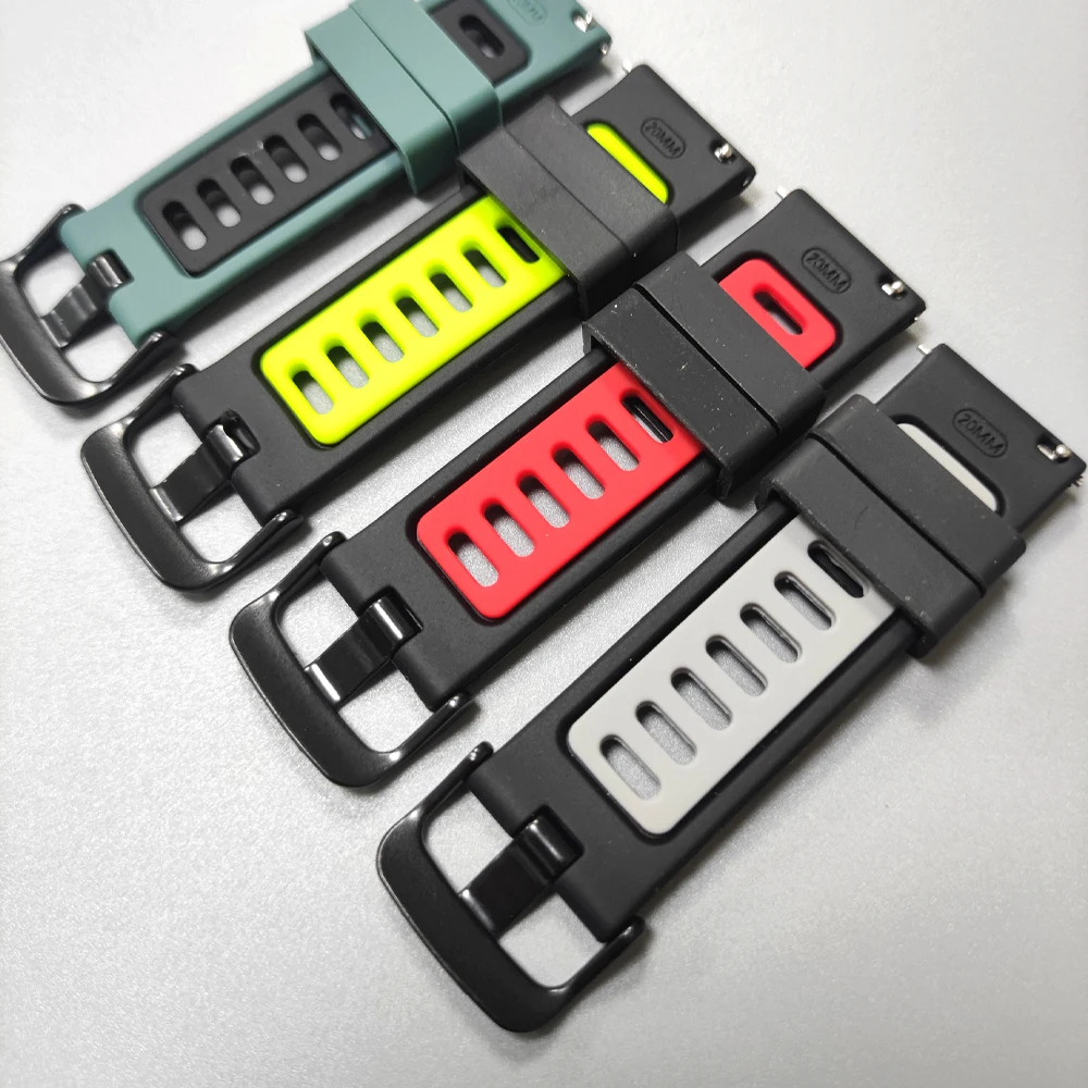 20/22mm Official Strap For Garmin Forerunner 55 245 165 255 265 745 70 170 Music Vivoactive 6 5 Venu Silicone Bands Replacement